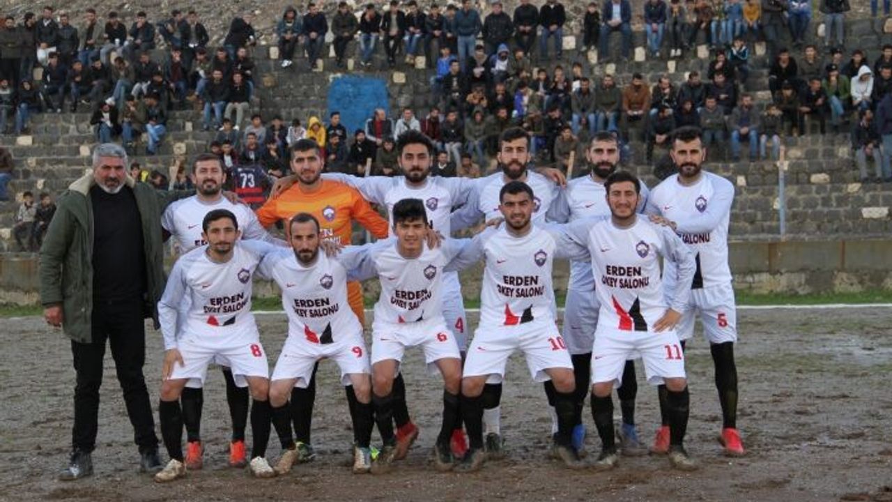 İdil 1937 Spor  Kumçatı spor  maçı ertelendi
