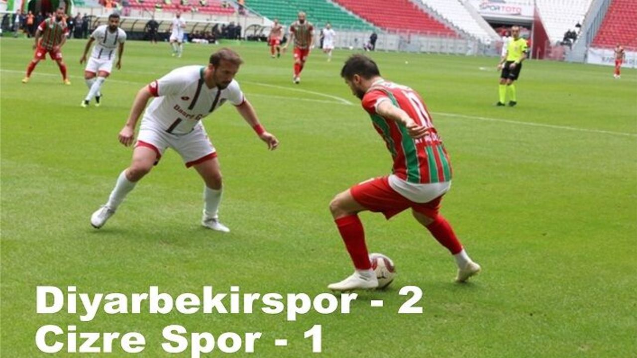 Cizre Spor Diyarbekirspor'a yenildi