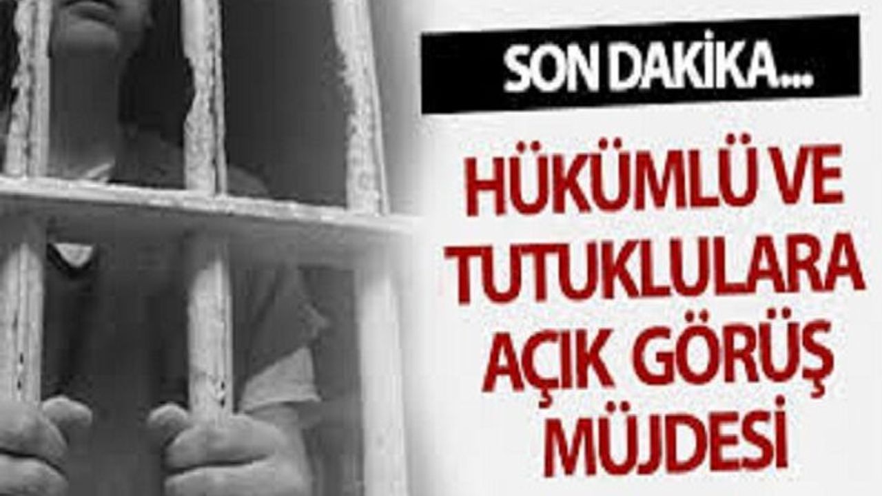 8 Mart'ta kadın tutuklulara açık görüş izni