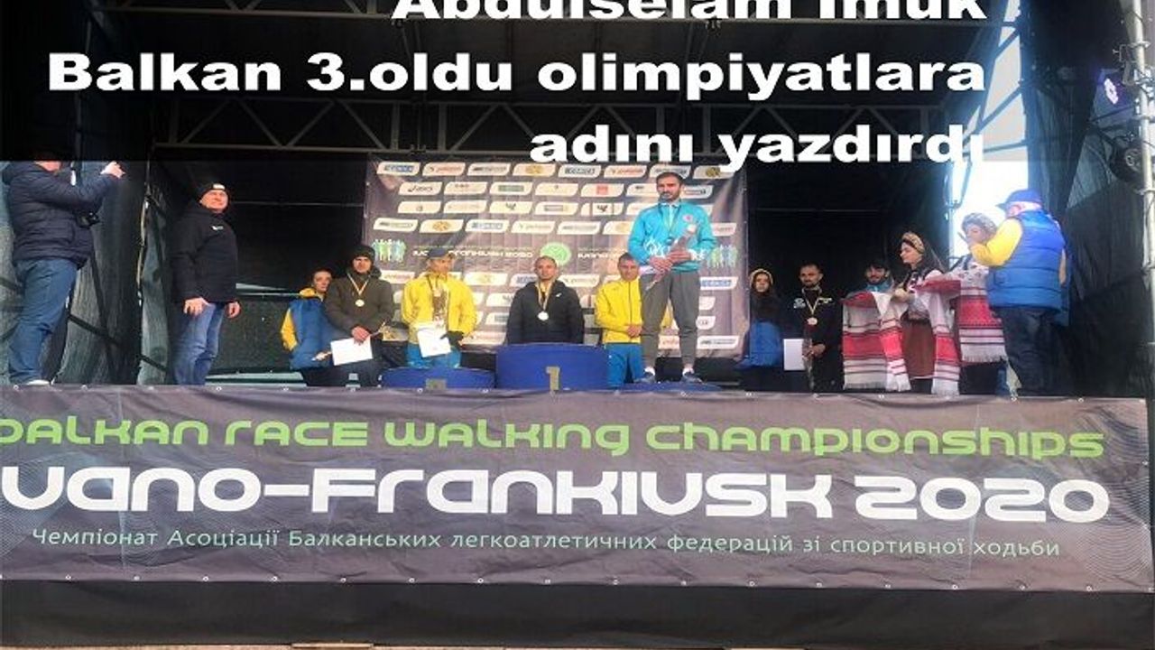Milli Atlet İmük Balkan 3. oldu