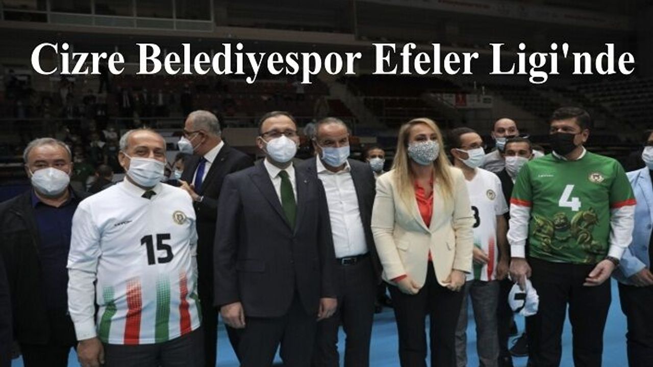 Cizre Belediyespor Efeler Ligi'nde