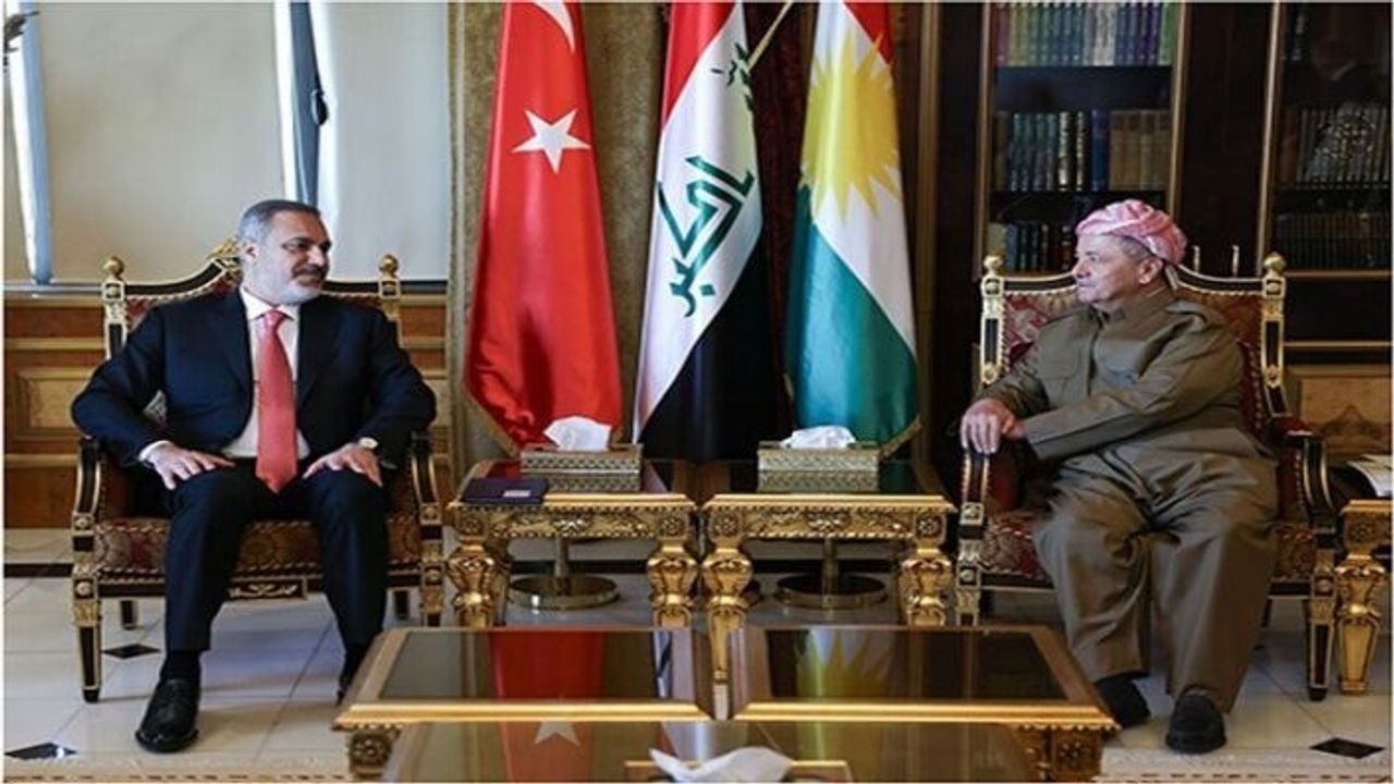 Fidan Başkan Berzani ile görüştü