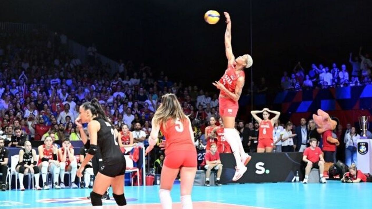 A Kadın Voleybol takımı Avrupa Şampiyonu oldu