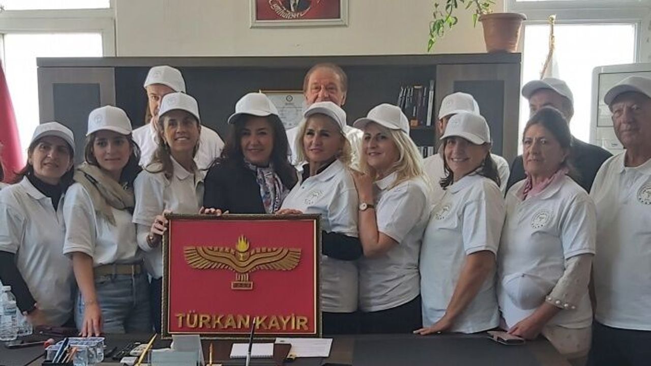 Avrupa Süryani Hekimlerden  Eş Başkan Kayıra ziyaret