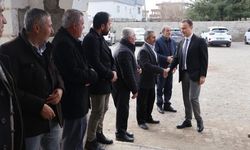 Kaymakam Adıgüzel’den taziye evlerine ziyaret