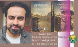 Kerim Tanış İdil Kitap Fuarın’da