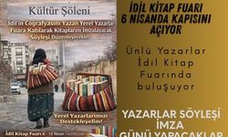 İdil Kitap Fuarı açlıyor