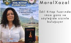 Maral Ğazal İdil Kitap Fuarında