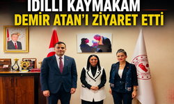 İdilli Kaymakam Demir’den ziyaret