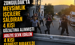 Zonguldak’ta Adliye’ye sevk edilen 4 kişi serbest bırakıldı