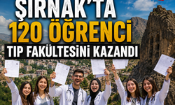 İdil dahil Şırnak’ta 120 kişi tıp kazandı