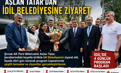 Arslan Tatar’dan İdil Belediyesine ziyaret