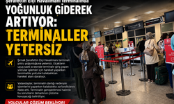 Şırnak Havalimanı Terminali yolcu kalabalığını kaldıramıyor