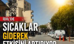 idil'de sıcaklar giderek etkisini artırıyor