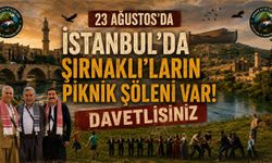İstanbul’daki Şırnaklılar piknik şöleninde buluşacak