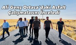 Ali Genç Başkan’dan Köylerde asfalt incelemesi