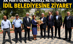 AK Parti Genel Merkez’den İdil Belediyesine Ziyaret