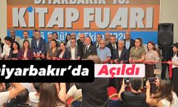 Diyarbakır 10. Kitap Fuarı açıldı