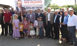 Abdullah Şavlı Milletvekilli evinde ağırladı