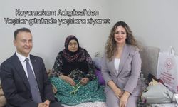 Yaşlılar gününde anlamlı ziyaret