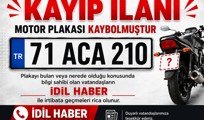 Kayıp ilanı