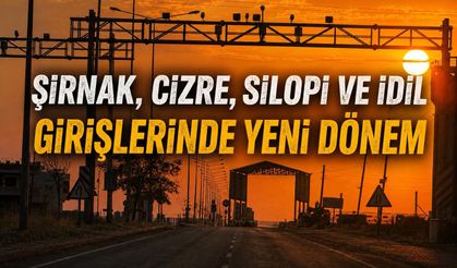 Şırnak’ta Girişlerdeki Güvenlik Kontrol Noktaları Kaldırıldı