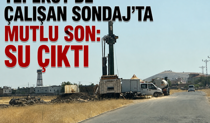 Tepeköy’de mutlu son: Suya ulaşıldı