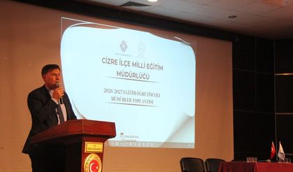 Cizre'de 2026-2027 Eğitim Yılı Öncesi Tüm Okul Yöneticileri Yeni Dönem Hedeflerini Değerlendirdi