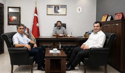 Rektör Yardımcısı  İbrahim Hüseyni'den Gazete Cemiyetine ziyaret
