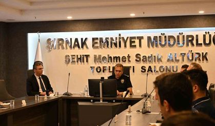 Şırnak'ta yeni eğitim yılı öncesi merkez ve 6 ilçedeki okulların güvenliği masaya yatırıldı