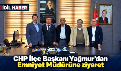 CHP ilçe teşkilatından İlçe Emniyet müdürüne ziyaret