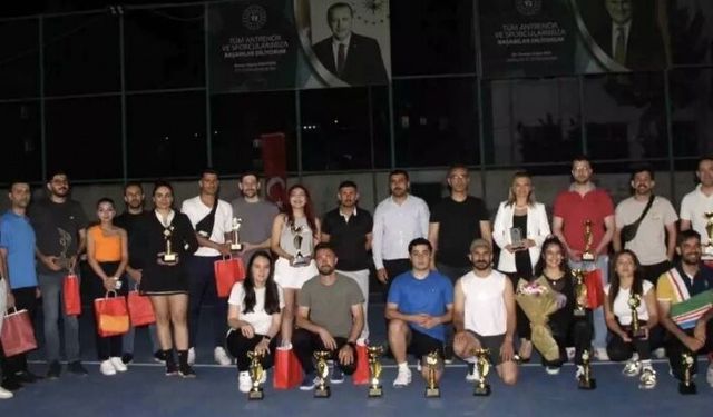 Cizre’de İlk Tenis turnuvası düzenlendi