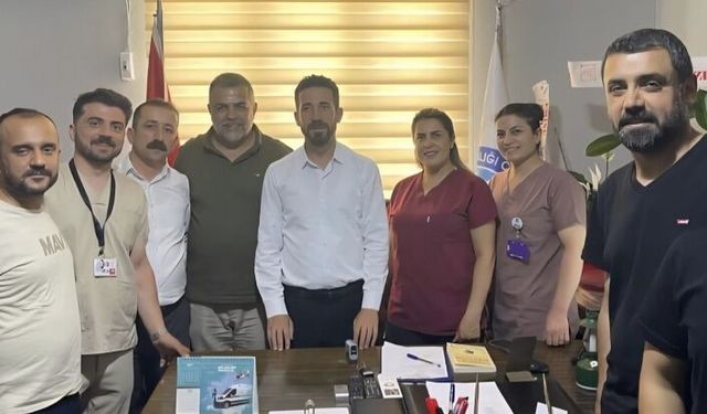 Yeni Başhekime ziyaretler devam ediyor