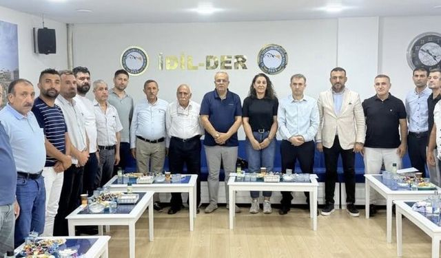 Zeytinburnu DEM ilçe Eş Başkanlığından İdil Derneğine ziyaret