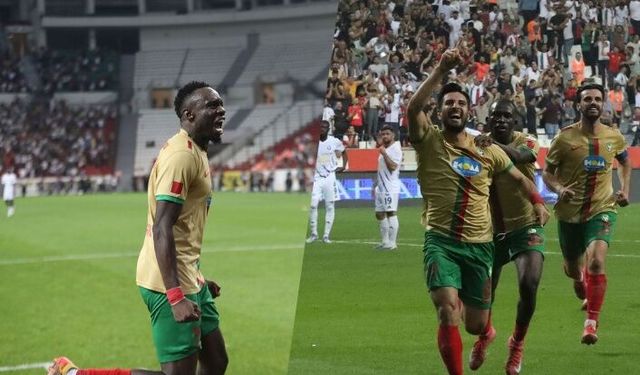 Amedspor evinde galip