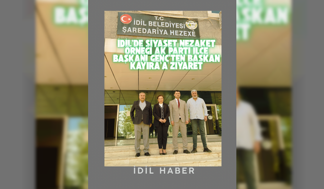 Ali Genç’ten Belediye Başkanı Kayır’a ziyaret