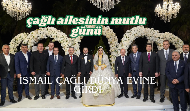 Çağlı ailesinin mutlu günü