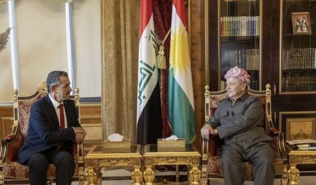 Şırnak Valisi Ekici Barzani ile görüştü