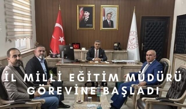 Görevine başladı