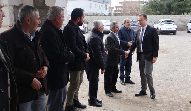 Kaymakam Adıgüzel’den taziye evlerine ziyaret