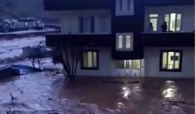 Şırnak’ta Sağnak Selle neden oldu