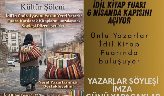 İdil Kitap Fuarı açlıyor
