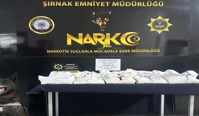 7 Kilo 115 Gram Metamfetamin Ele Geçirildi