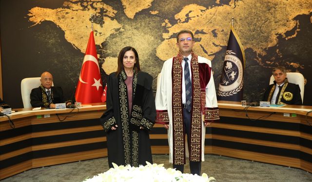 Şırnak Üniversitesinde Cübbe töreni