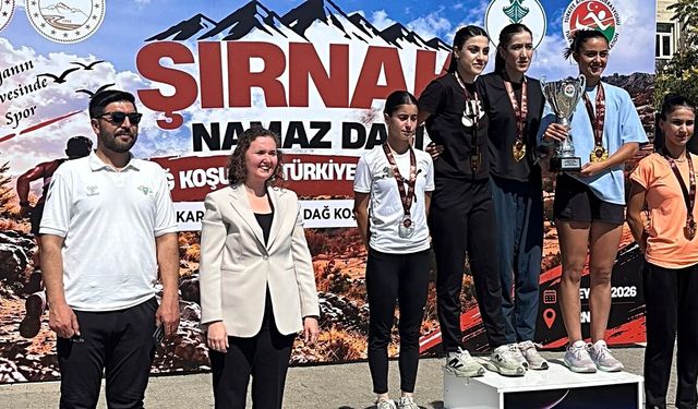 Dağ Koşuları Şırnak Şampiyonası Şırnak’ta yapıldı