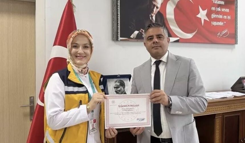 Doğum telefonla gerçekleşti