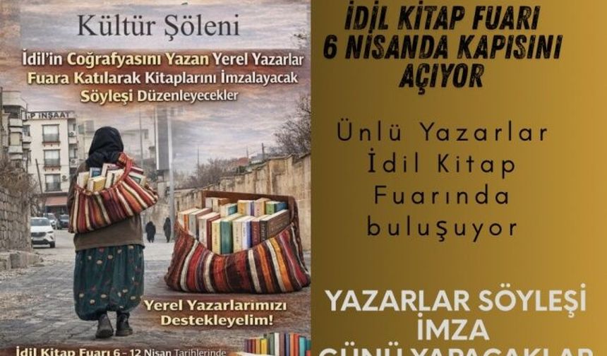 İdil Kitap Fuarı açlıyor