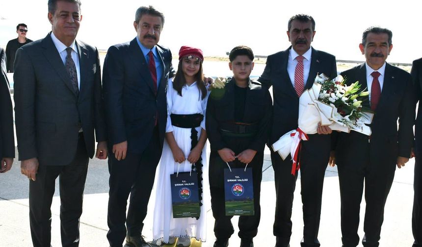 Milli Eğitim Bakanı Yusuf Tekin, Şırnak’ta