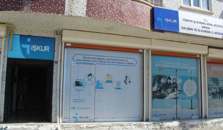 Şırnak ve ilçelerinde İŞKUR üzerinden işçi alımı yapılacak