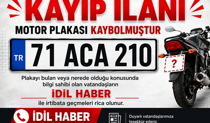 Kayıp ilanı